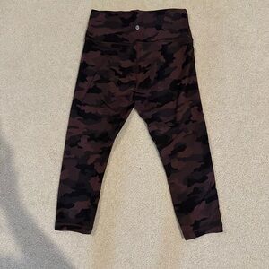 Lululemon wunder train crop